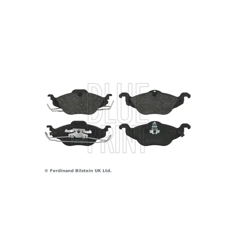 Jeu de 4 plaquettes de frein avant BLUE PRINT ADZ94228
