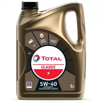 Huile moteur 5W-40 Classic 9 - 5L TOTAL