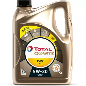 Huile moteur 5W-30 QUARTZ 9000 NFC - 5L TOTAL 213810