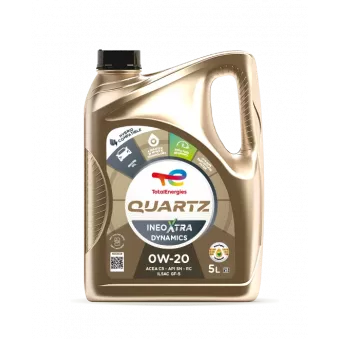 Huile moteur 0W-20 QUARTZ INEO Xtra DYNAMICS - 5L TOTAL