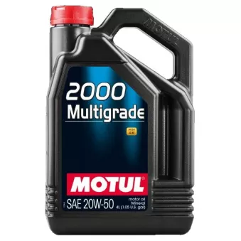 Huile moteur 20W-50 2000 Multigrade - 4L MOTUL 100310