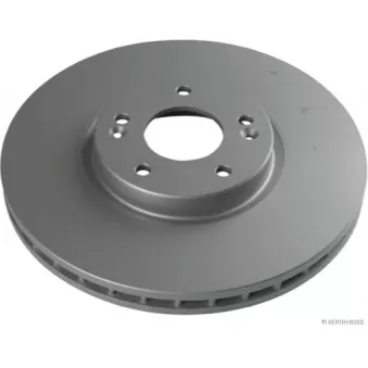 Jeu de 2 disques de frein avant HERTH+BUSS JAKOPARTS J3300507