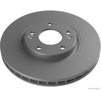 Jeu de 2 disques de frein avant HERTH+BUSS JAKOPARTS J3300511