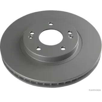 Jeu de 2 disques de frein avant HERTH+BUSS JAKOPARTS J3300526