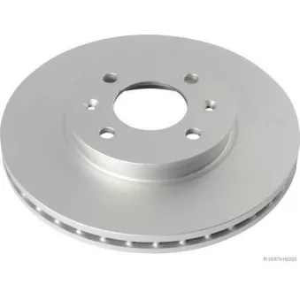 Jeu de 2 disques de frein avant HERTH+BUSS JAKOPARTS J3300554