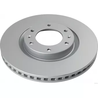 Jeu de 2 disques de frein avant HERTH+BUSS JAKOPARTS J3300566