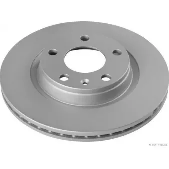 Jeu de 2 disques de frein avant HERTH+BUSS JAKOPARTS J3300809