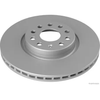 Jeu de 2 disques de frein avant HERTH+BUSS JAKOPARTS J3300810