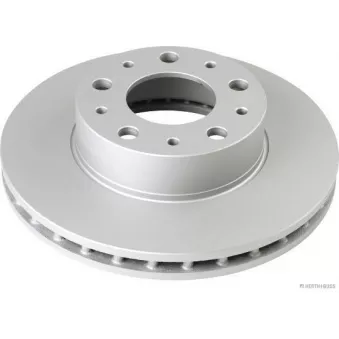Jeu de 2 disques de frein avant HERTH+BUSS JAKOPARTS J3300814