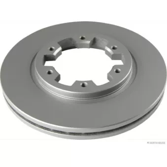Jeu de 2 disques de frein avant HERTH+BUSS JAKOPARTS J3301044