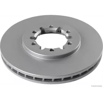 Jeu de 2 disques de frein avant HERTH+BUSS JAKOPARTS J3301059