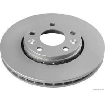 Jeu de 2 disques de frein avant HERTH+BUSS JAKOPARTS J3301086