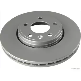 Jeu de 2 disques de frein avant HERTH+BUSS JAKOPARTS J3301092