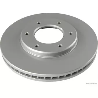 Jeu de 2 disques de frein avant HERTH+BUSS JAKOPARTS J3302104