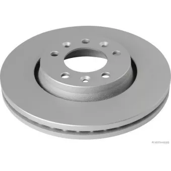 Jeu de 2 disques de frein avant HERTH+BUSS JAKOPARTS J3302192