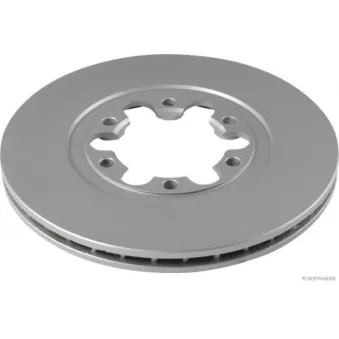 Jeu de 2 disques de frein avant HERTH+BUSS JAKOPARTS J3303026