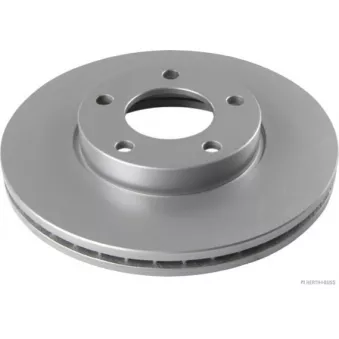 Jeu de 2 disques de frein avant HERTH+BUSS JAKOPARTS J3303083