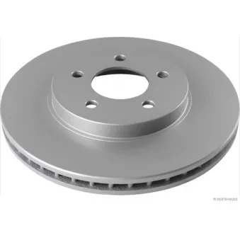 Jeu de 2 disques de frein avant HERTH+BUSS JAKOPARTS