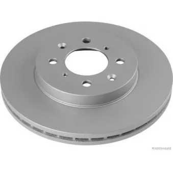 Jeu de 2 disques de frein avant HERTH+BUSS JAKOPARTS