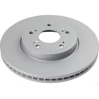 Jeu de 2 disques de frein avant HERTH+BUSS JAKOPARTS J3304074