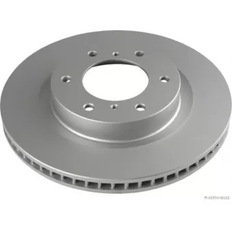 Jeu de 2 disques de frein avant HERTH+BUSS JAKOPARTS J3305064