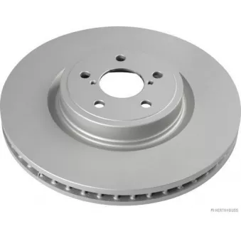 Jeu de 2 disques de frein avant HERTH+BUSS JAKOPARTS