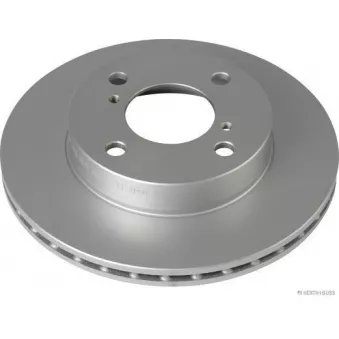 Jeu de 2 disques de frein avant HERTH+BUSS JAKOPARTS J3308031