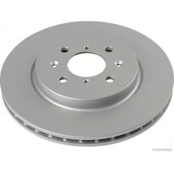 Jeu de 2 disques de frein avant HERTH+BUSS JAKOPARTS J3308032