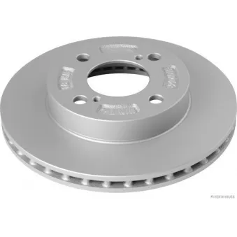 Jeu de 2 disques de frein avant HERTH+BUSS JAKOPARTS J3308036