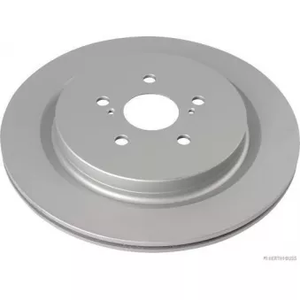 Jeu de 2 disques de frein arrière HERTH+BUSS JAKOPARTS J3312017