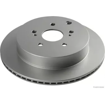 Jeu de 2 disques de frein arrière HERTH+BUSS JAKOPARTS J3318003