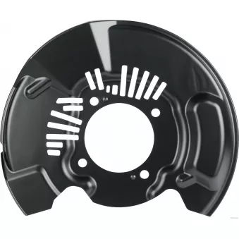 Déflecteur, disque de frein avant droit HERTH+BUSS JAKOPARTS