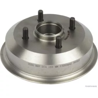 Tambour de frein HERTH+BUSS JAKOPARTS J3403001