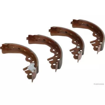 Jeu de mâchoires de frein HERTH+BUSS JAKOPARTS J3501009