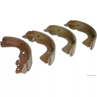 Jeu de mâchoires de frein HERTH+BUSS JAKOPARTS J3501053