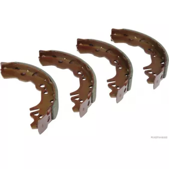Jeu de mâchoires de frein HERTH+BUSS JAKOPARTS