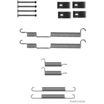 Kit d'accessoires, mâchoire de frein HERTH+BUSS JAKOPARTS J3560302