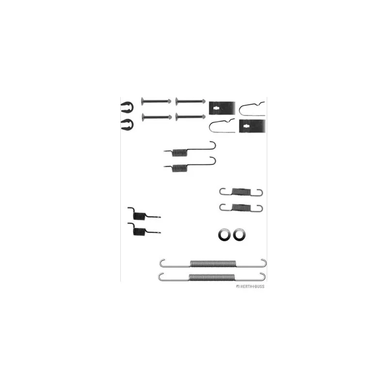 Kit d'accessoires, mâchoire de frein HERTH+BUSS JAKOPARTS J3560303