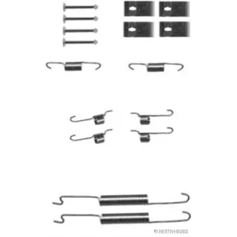 Kit d'accessoires, mâchoire de frein HERTH+BUSS JAKOPARTS J3560305