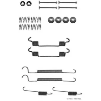 Kit d'accessoires, mâchoire de frein HERTH+BUSS JAKOPARTS