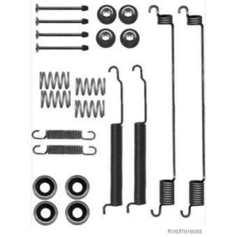 Kit d'accessoires, mâchoire de frein HERTH+BUSS JAKOPARTS J3561003
