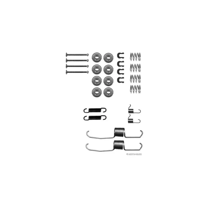 Kit d'accessoires, mâchoire de frein HERTH+BUSS JAKOPARTS J3562001