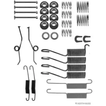 Kit d'accessoires, mâchoire de frein HERTH+BUSS JAKOPARTS J3562005