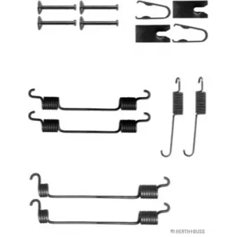 Kit d'accessoires, mâchoire de frein HERTH+BUSS JAKOPARTS J3562009