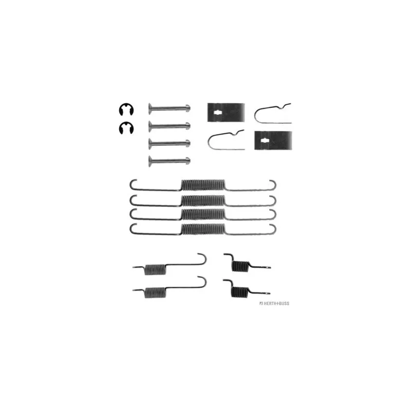 Kit d'accessoires, mâchoire de frein HERTH+BUSS JAKOPARTS J3563000