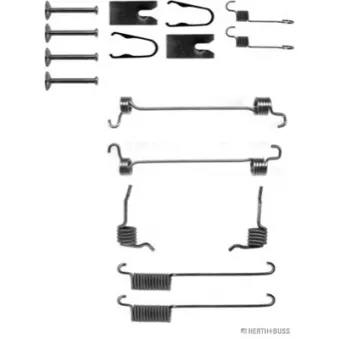 Kit d'accessoires, mâchoire de frein HERTH+BUSS JAKOPARTS J3563008