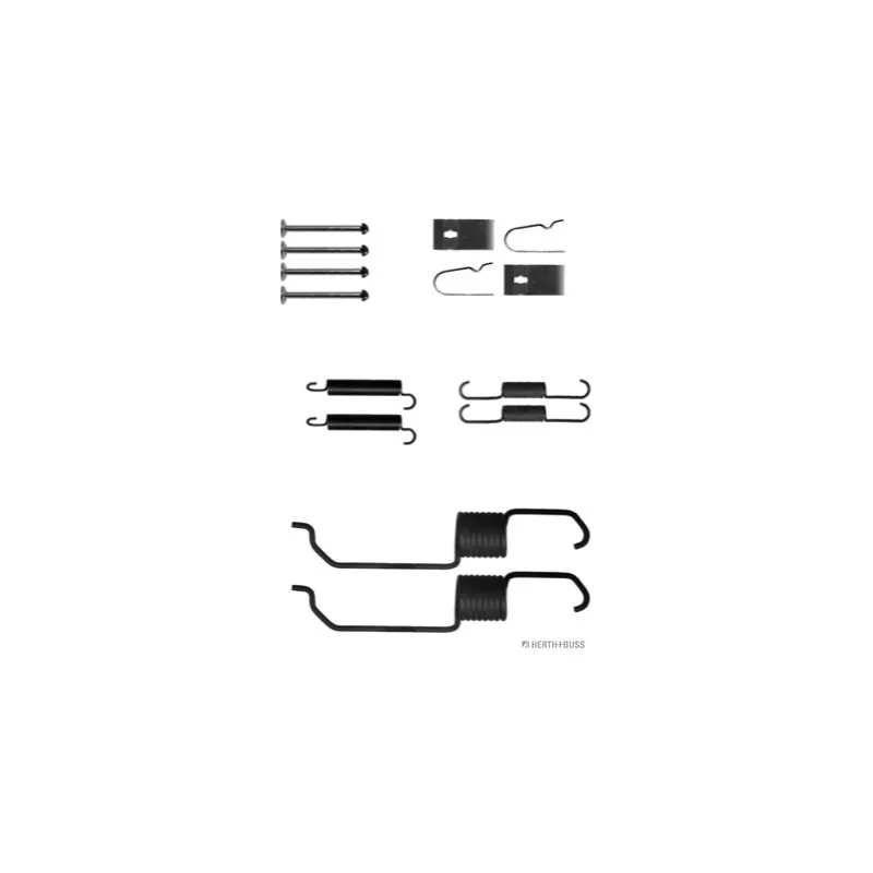 Kit d'accessoires, mâchoire de frein HERTH+BUSS JAKOPARTS J3563010