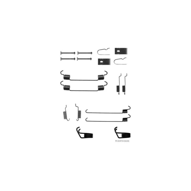 Kit d'accessoires, mâchoire de frein HERTH+BUSS JAKOPARTS J3563011