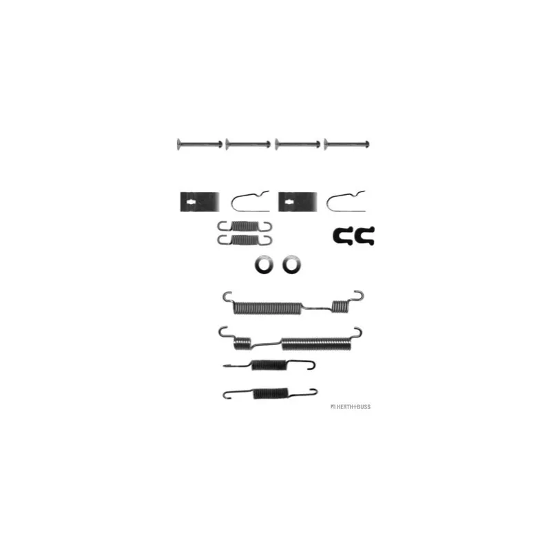 Kit d'accessoires, mâchoire de frein HERTH+BUSS JAKOPARTS J3564000