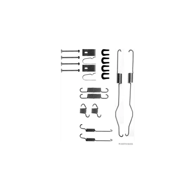 Kit d'accessoires, mâchoire de frein HERTH+BUSS JAKOPARTS J3566001